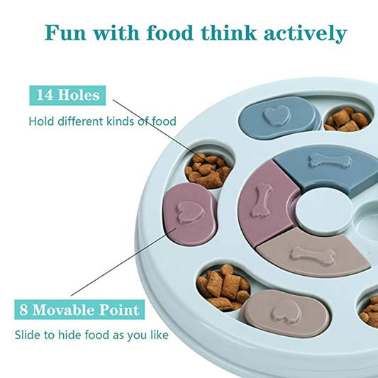 Interactive Dog Feeding Puzzle Toy