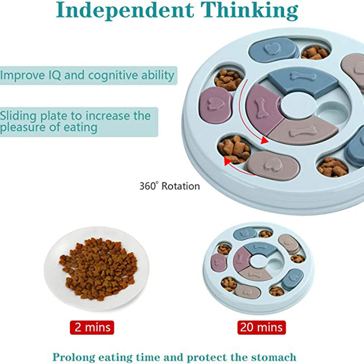 Interactive Dog Feeding Puzzle Toy