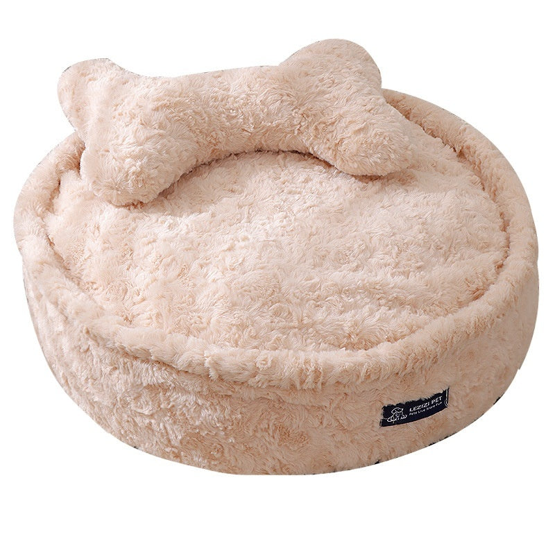 Washable Plush Pet Bed
