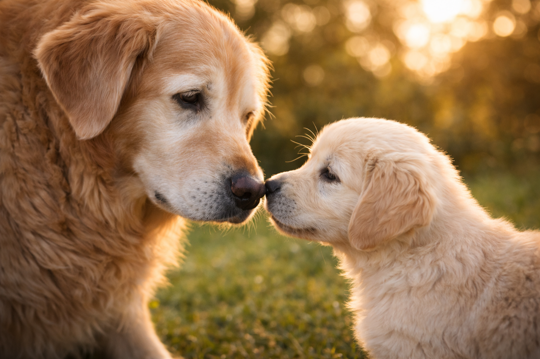 Puppy vs. Senior: The Ultimate Guide to Peaceful Introductions