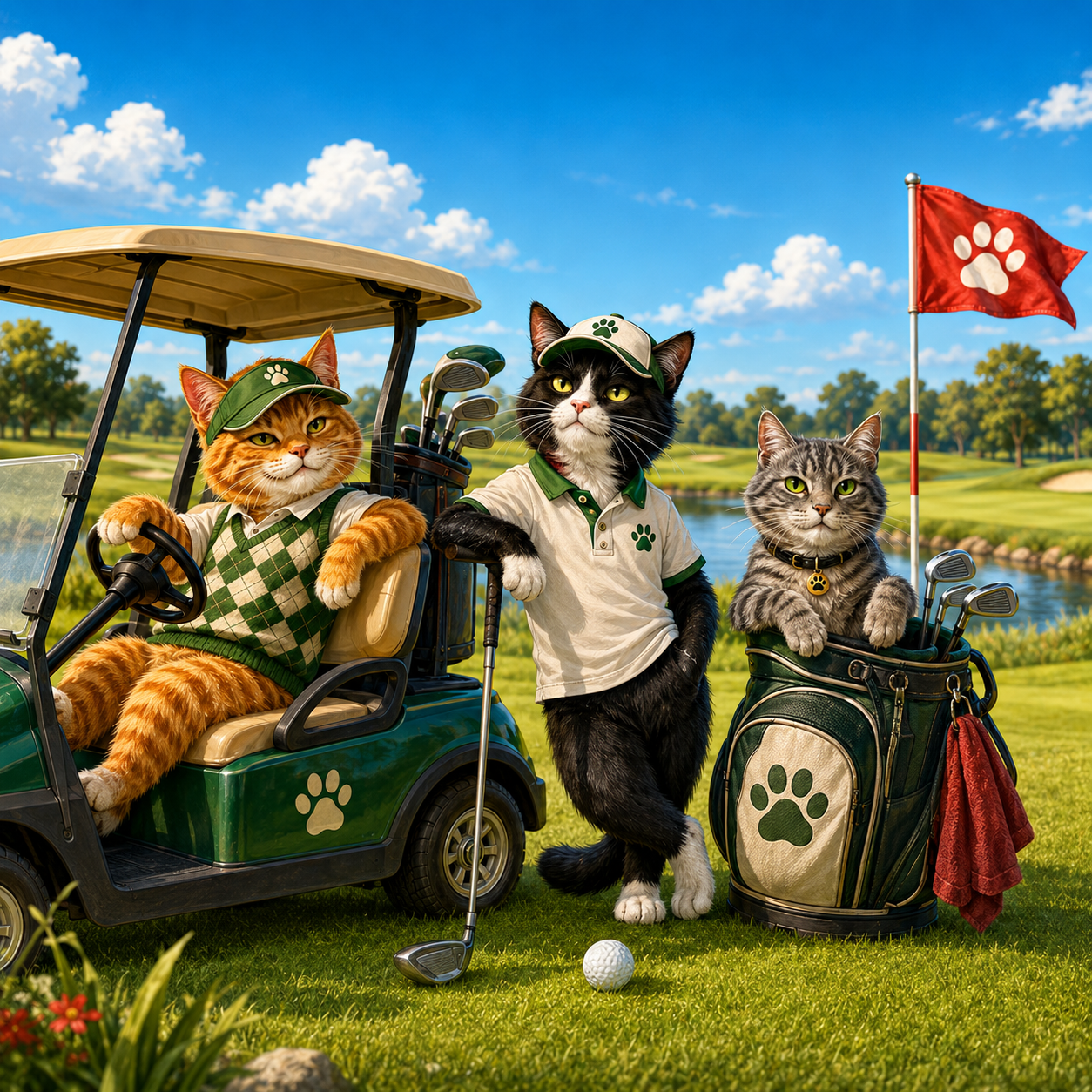 Cat Golf Collection