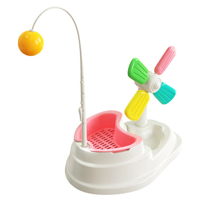Desktop Windmill Grass Box Cat Toy