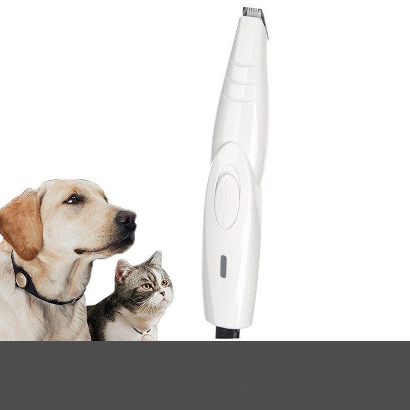 White electronic device with a dog and cat on a white background