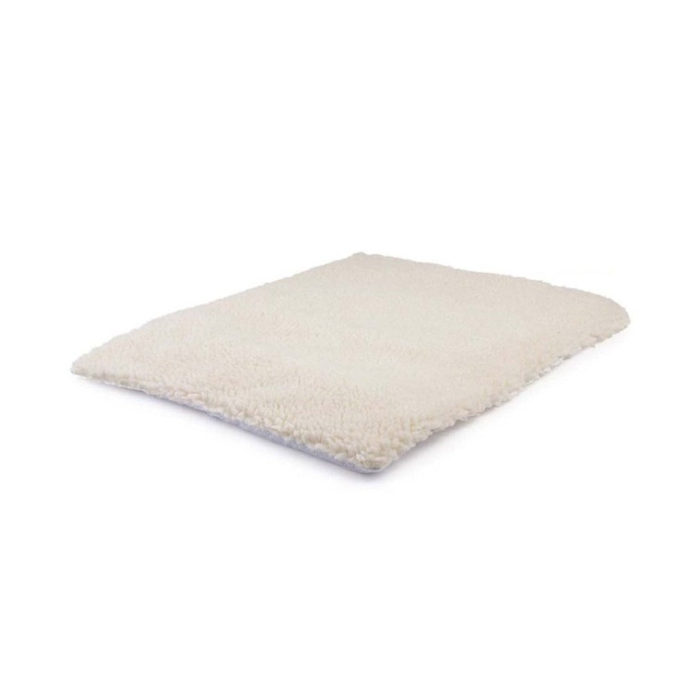 Beige cushion on a white background