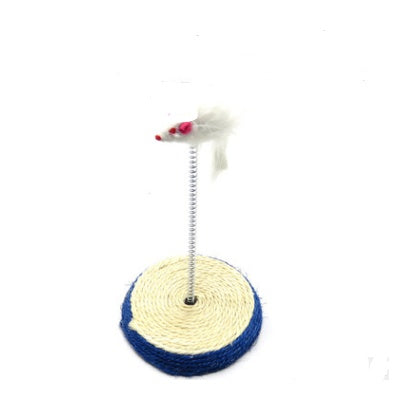 Handmade Wooden Cat Wand Toy