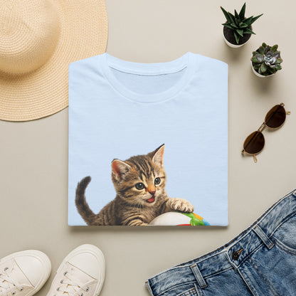 Playful Kitten Beach Day Shirt