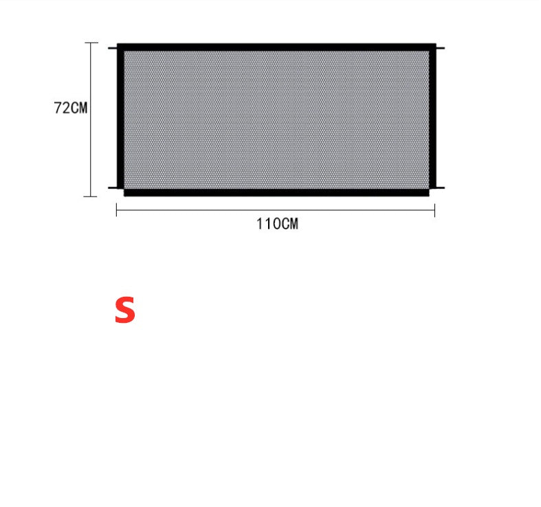 Measurement chart of a rectangular screen with dimensions 72cm x 110cm on a white background.