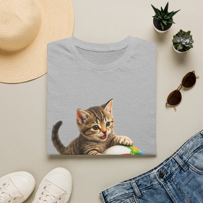 Playful Kitten Beach Day Shirt