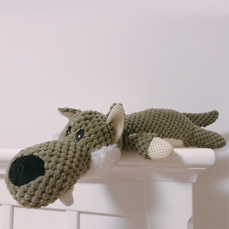 Plush Squeaky Puppy Chew Toy