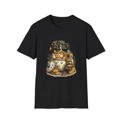 If I Fit... I Sit | Cookie Jar Cat Shirt | Funny Baking Kitty Tee | Cute Cat Lover Gift