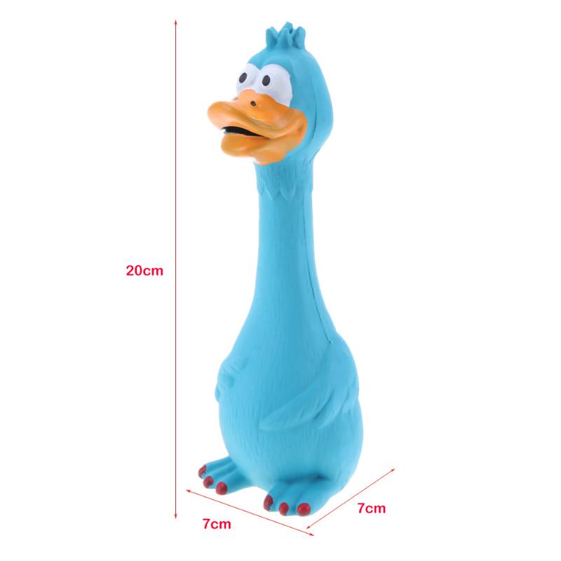 Screaming Rubber Chicken Dog Toy