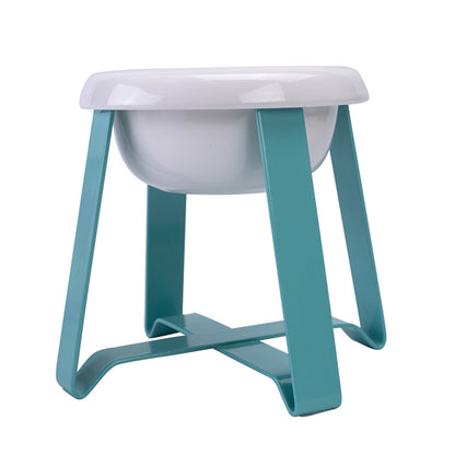 Antislip Elevated Cat Food Bowl with Iron Stand