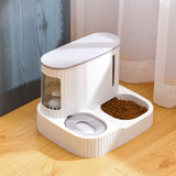 Integrated Automatic Cat Water and Food Feeder