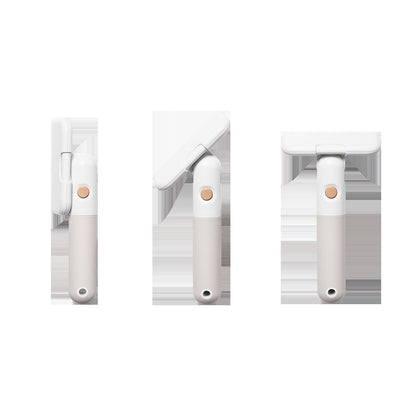 Three white wall sockets with orange screws on a white background