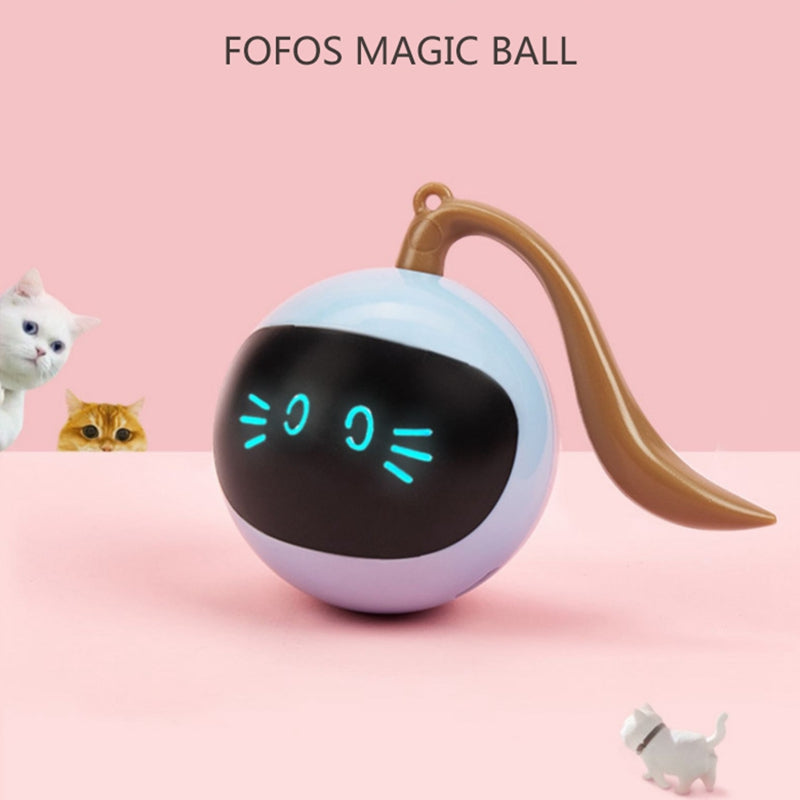 FOFOS Magic Ball with a cat design on a pink background