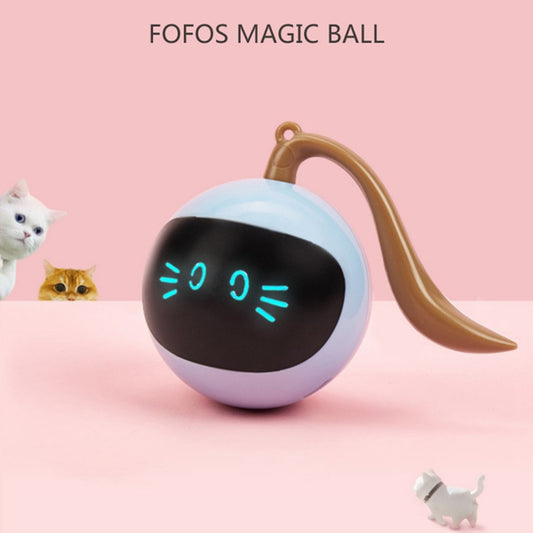 FOFOS Magic Ball with a cat design on a pink background