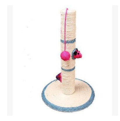 Handmade Wooden Cat Wand Toy