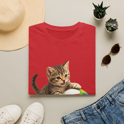 Playful Kitten Beach Day Shirt