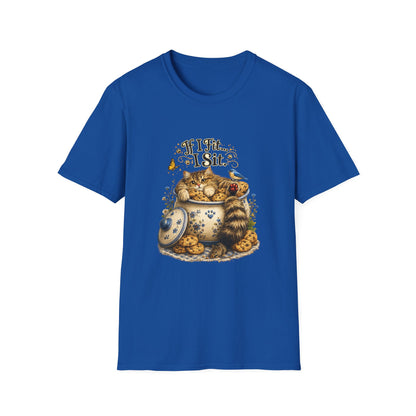 If I Fit... I Sit | Cookie Jar Cat Shirt | Funny Baking Kitty Tee | Cute Cat Lover Gift