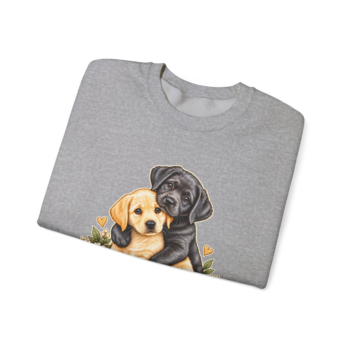Better Together Puppy Crewneck Sweatshirt – Dog Lover Gift