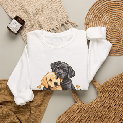 Better Together Puppy Crewneck Sweatshirt – Dog Lover Gift
