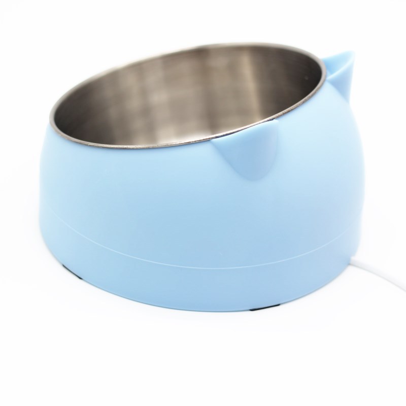 Tilted Cervical Relief Cat Food Bowl