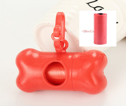 Bone-Shaped Dog Waste Bag Dispenser
