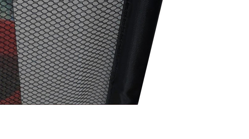 Close-up of a textured fabric with a grid pattern on a white background