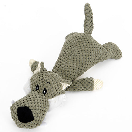 Plush Squeaky Puppy Chew Toy