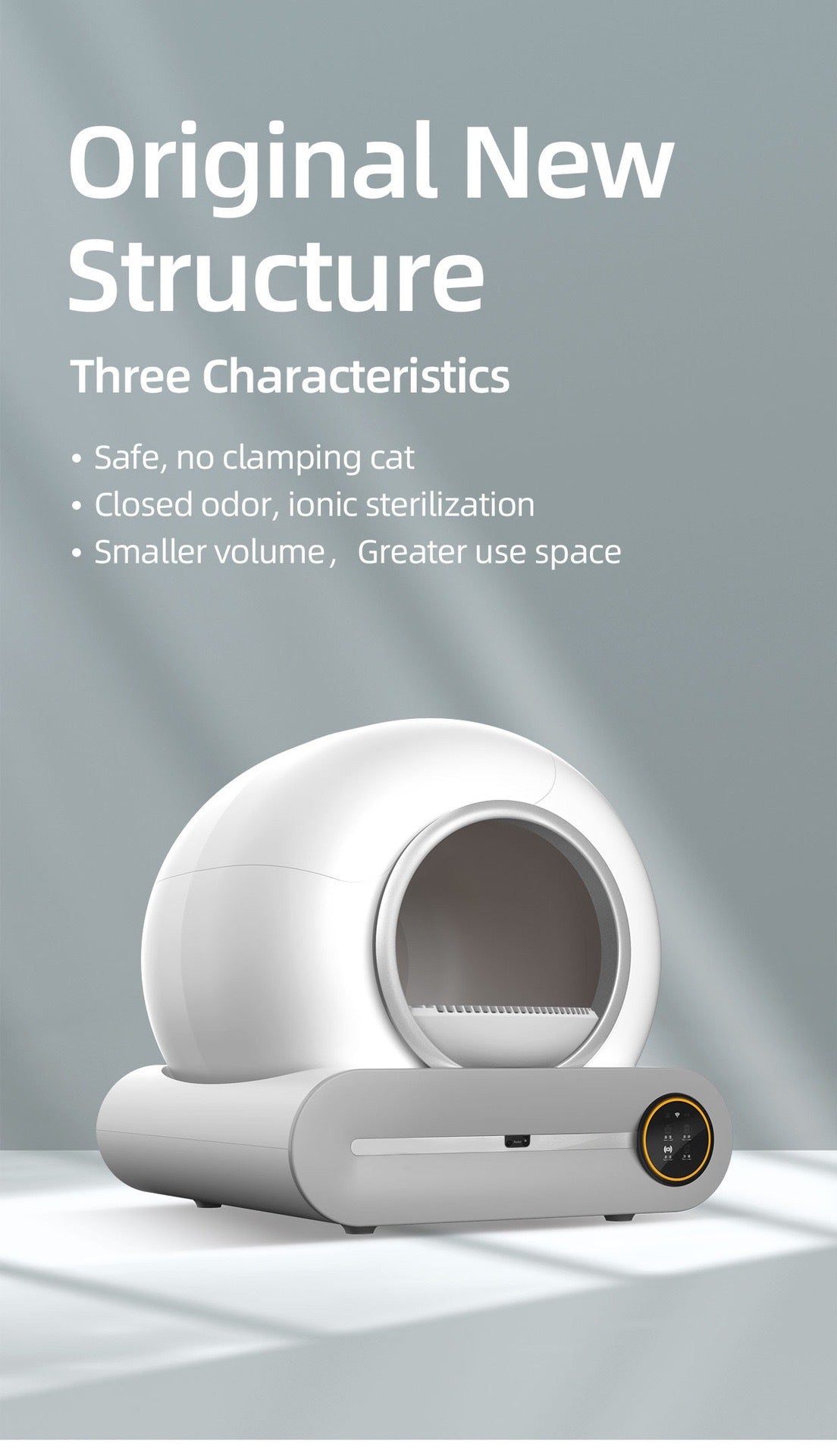 Self-Cleaning Automatic Smart Cat Litter Box