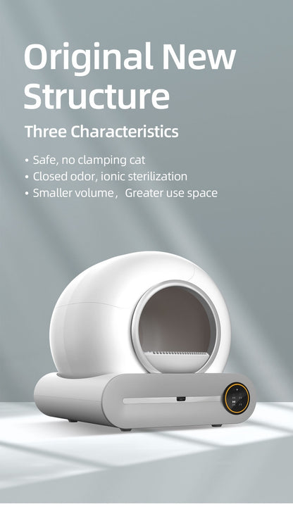 Self-Cleaning Automatic Smart Cat Litter Box