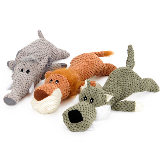 Plush Squeaky Puppy Chew Toy
