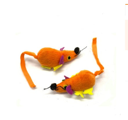 Handmade Wooden Cat Wand Toy