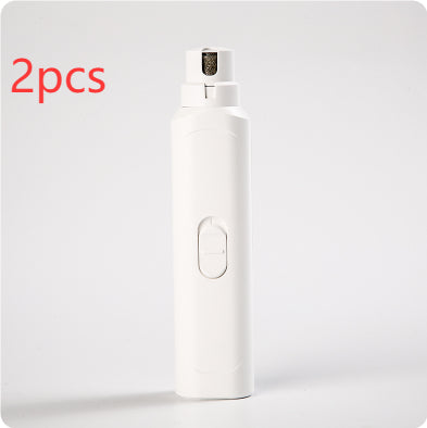 White spray bottle with a red '2pcs' label on a light gray background