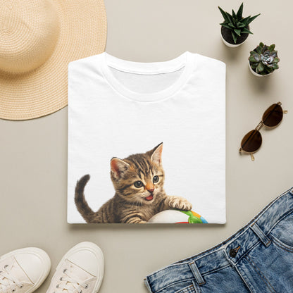 Playful Kitten Beach Day Shirt