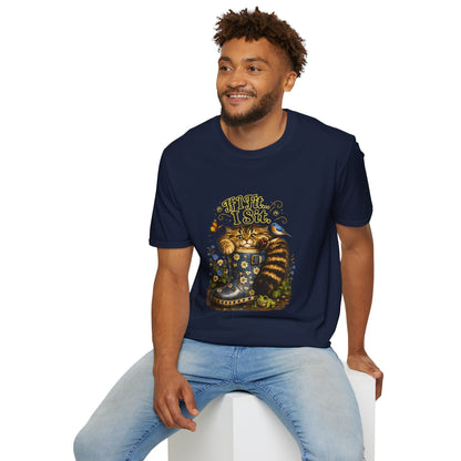 If I Fit... I Sit | Rain Boot Cat Shirt | Funny Kitty Tee | Cute Cat Lover Gift