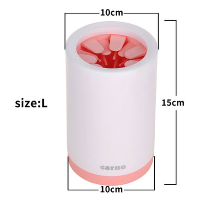 Silicone Comb Paw Cleaner Cup