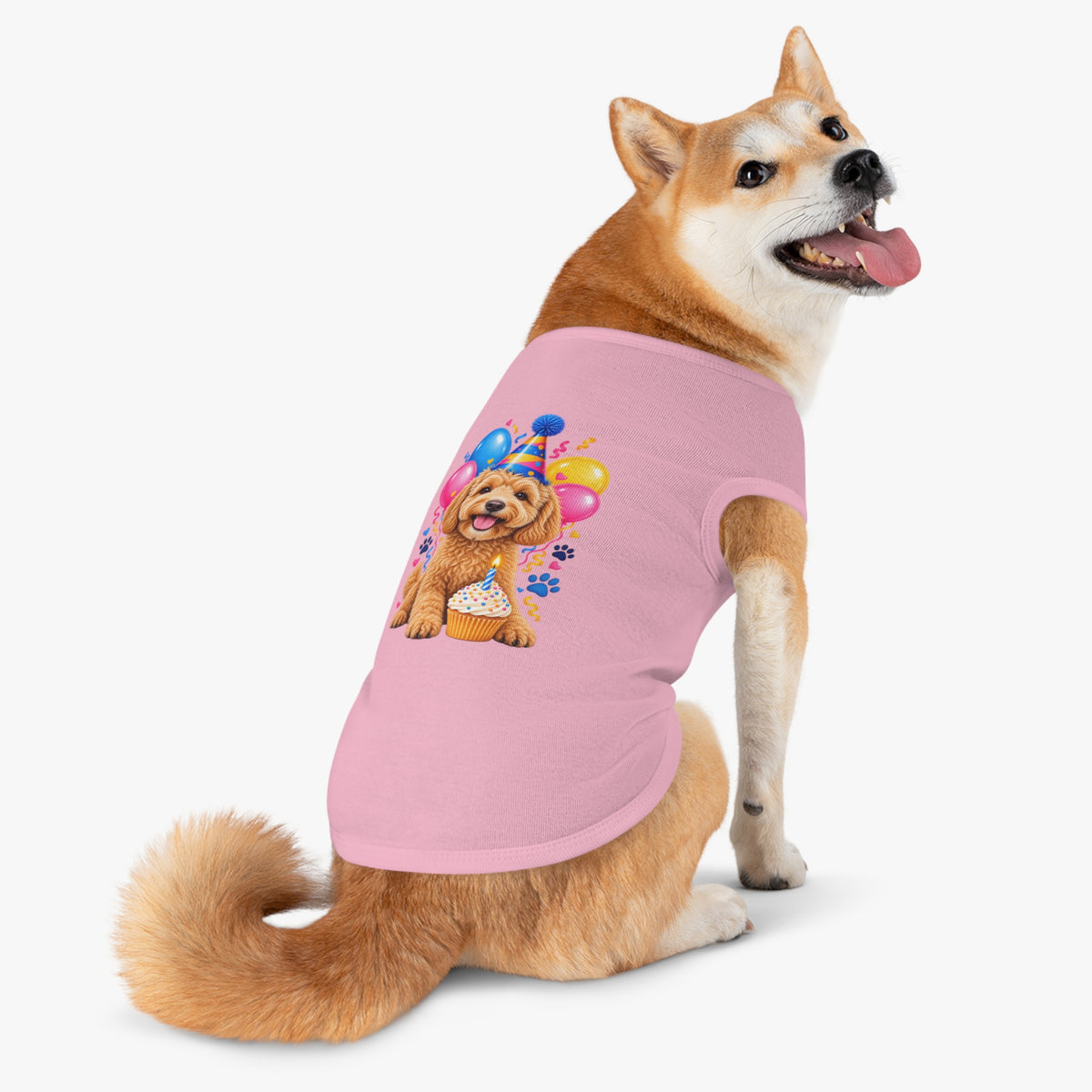 Birthday Dog Tank Top – Cute Puppy Birthday Shirt for Dogs