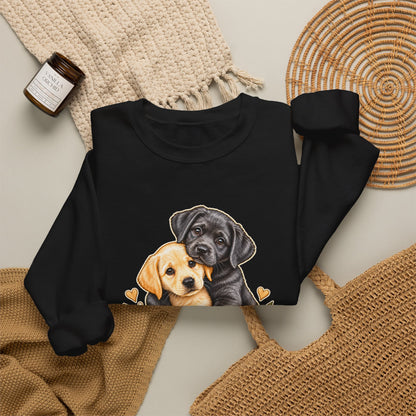 Better Together Puppy Crewneck Sweatshirt – Dog Lover Gift
