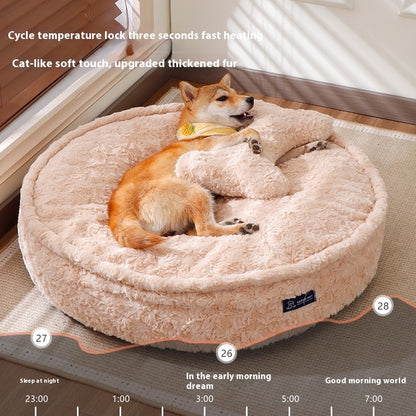 Washable Plush Pet Bed