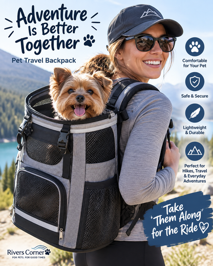Soft-Sided Pet Travel Carrier Bag