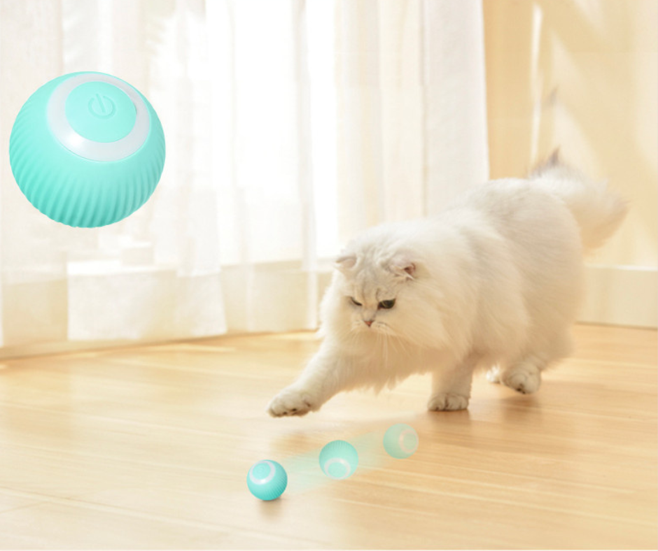 Smart Rolling Interactive Cat Ball Toy