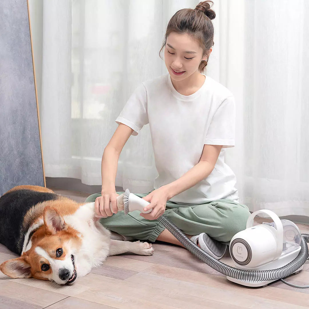 Smart Grooming and Hair Suction Tool