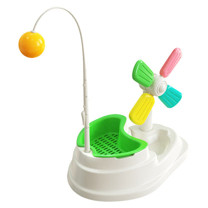 Desktop Windmill Grass Box Cat Toy