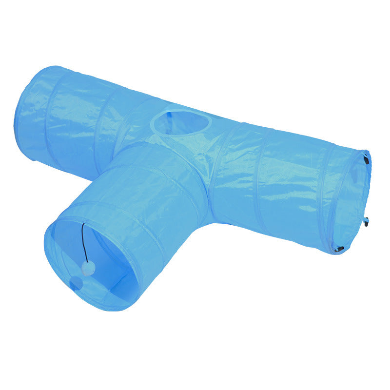 Foldable Cat Tunnel Toy