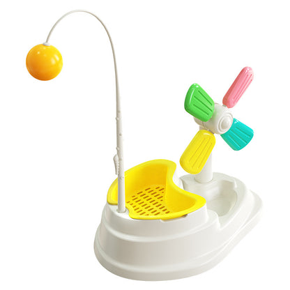 Desktop Windmill Grass Box Cat Toy