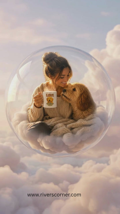 Goldendoodle Coffee Mug-“Love Is a Four-Legged Word”